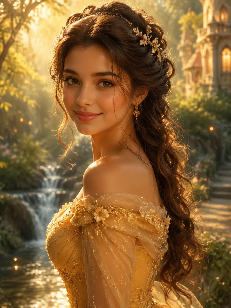 Пример: ии фото в стиле дисней