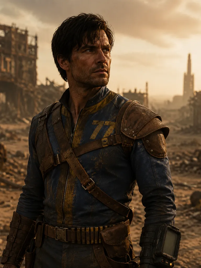 Пример: ии фото в стиле fallout