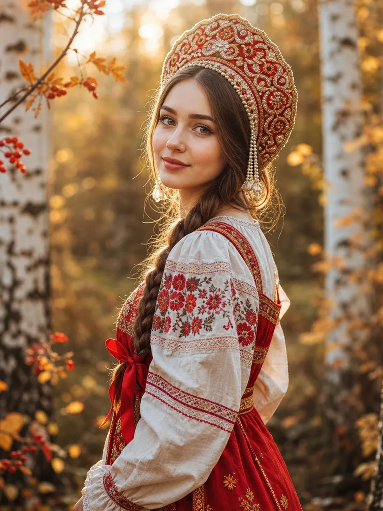 Пример: сделать фото в русском стиле