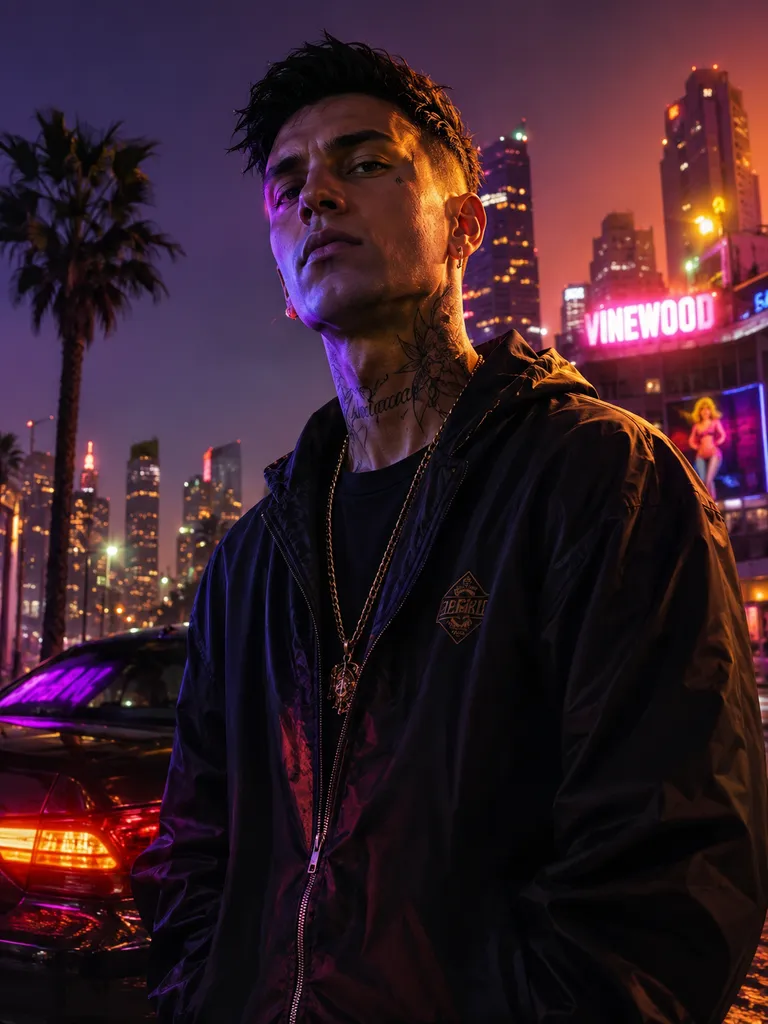 Пример: сделать фото в стиле gta